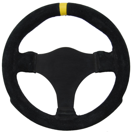 Grant GR631 Gt Steering Wheel 11" Diameter Black Suede Leather w/Yellow