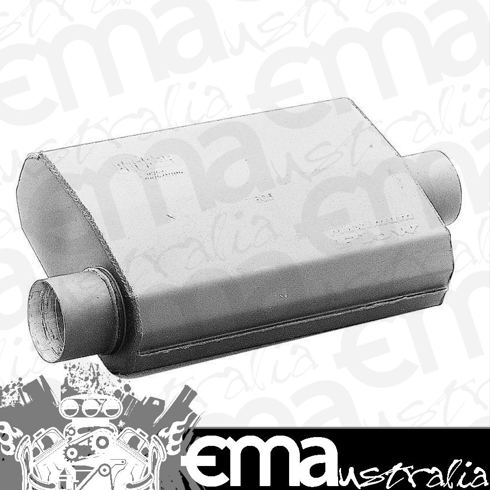 Hooker HK21601 Maximum Flow Muffler 2.25" Offset In/Centre Out