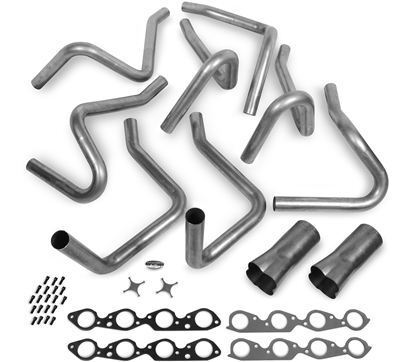 Hooker HK2956HKR Headers Super Competition Weld-Up 2.0 In. Steel Natural Chevrolet Small Block Kit