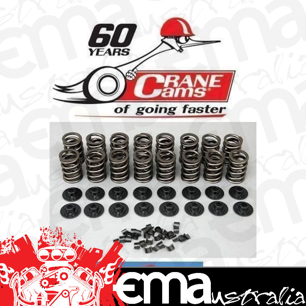 Crane Cams HM308304 Holden 253 308 304 EFI 5.0L Valve Spring Package Lt1 Blue Racer