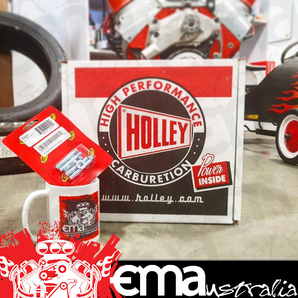 Holley HO0-1850S 600CFM 4 Barrell Carburettor & Carburettor Studs