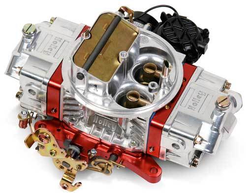 670 CFM Ultra Street Avenger Four Barrel Carburettor- Red (Vacuum Secondaries, Manual Choke) (HO0-86670RD)