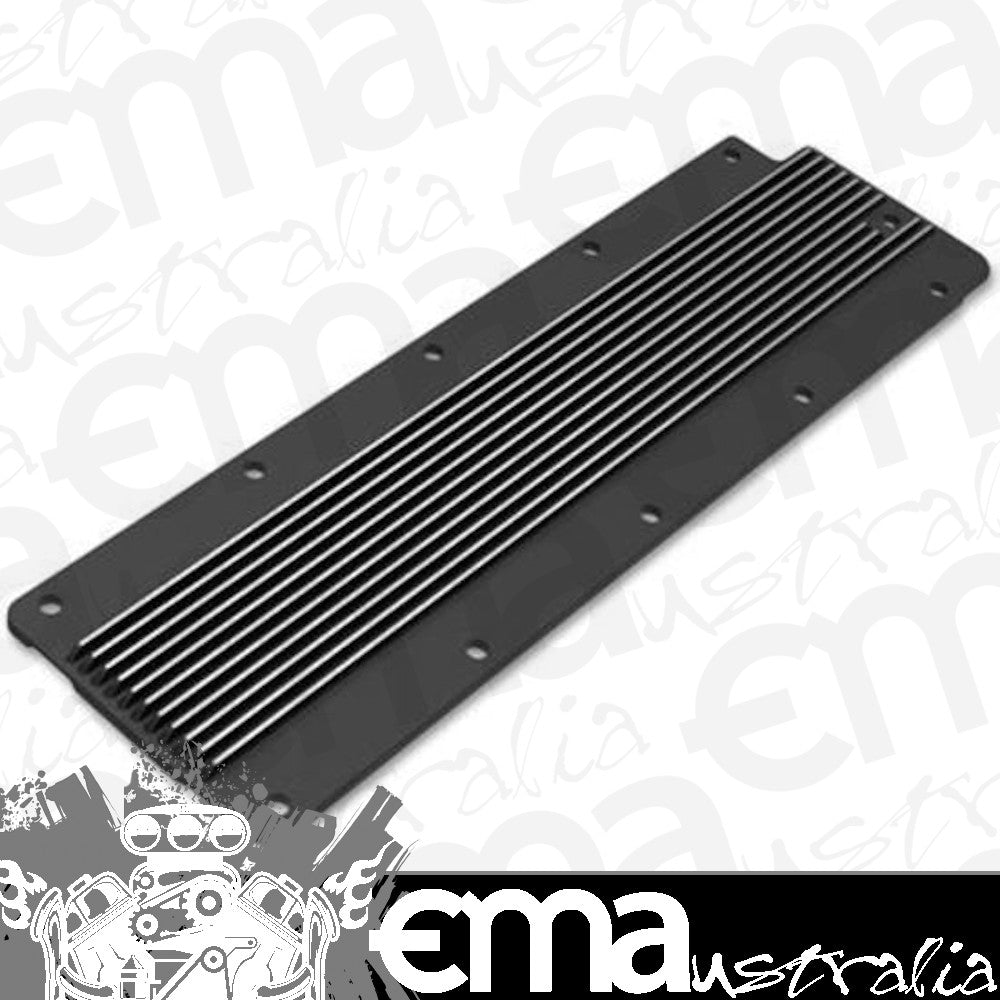 Valley Cover Finned Gm Ls2/Ls3/Ls7/Lsx -Satin Blk