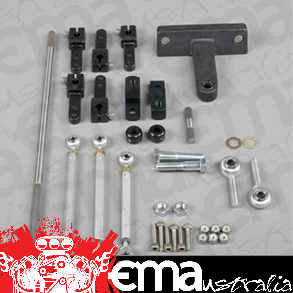 Throttle Linkage Kit Hi-Ram Dual Quad Side Mount Chevy Big Block Kit