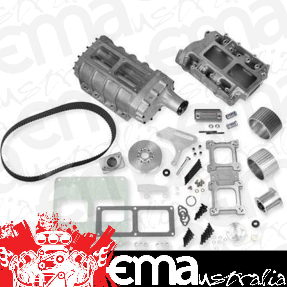 Supercharger System 6-71 Series Satin .500 in. Pitch Chrysler 392 Hemi Kit