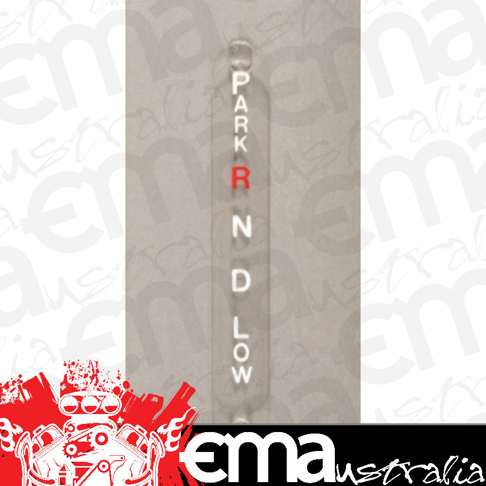 Hurst HU2418553 Powerglide Gear Indicator Lense suit Pro-Matic 2 Shifter