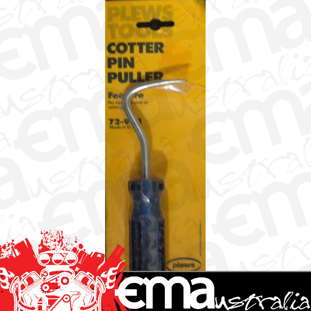 Plews Tools 72-963 Cotter Pin Puller - Nos