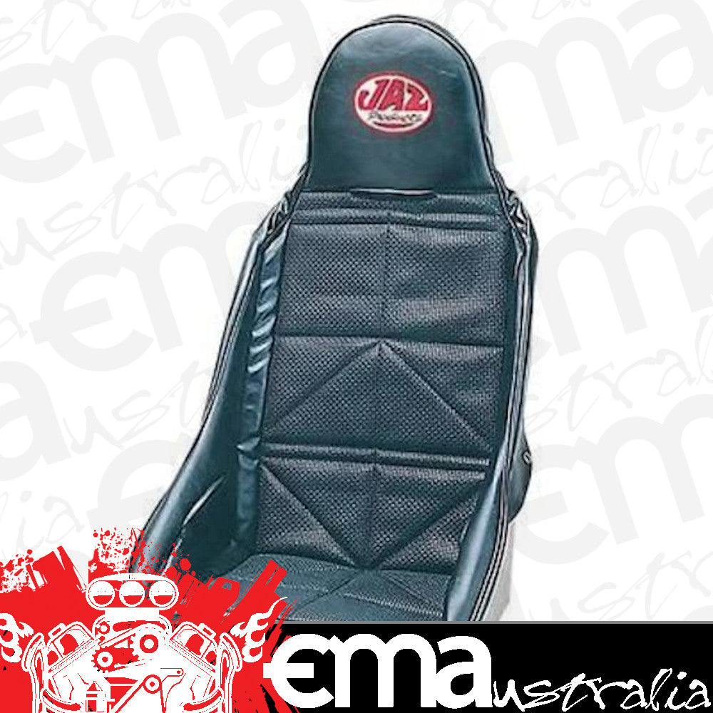 Jaz Products JAZ15030101 Jaz Racing Vinyl Padded Seat Cover Black