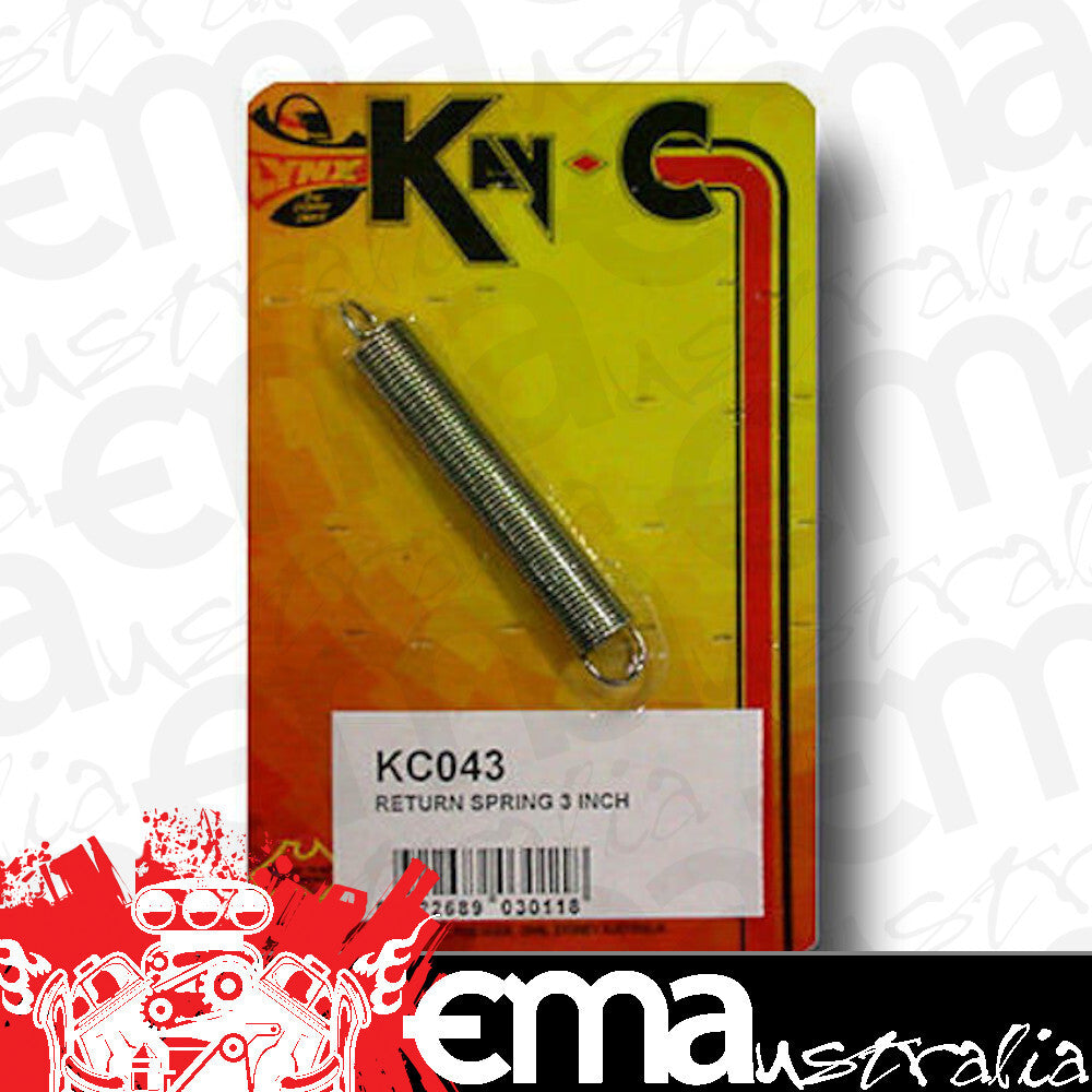 Kay-C KC043 Return Spring 3" Stainless