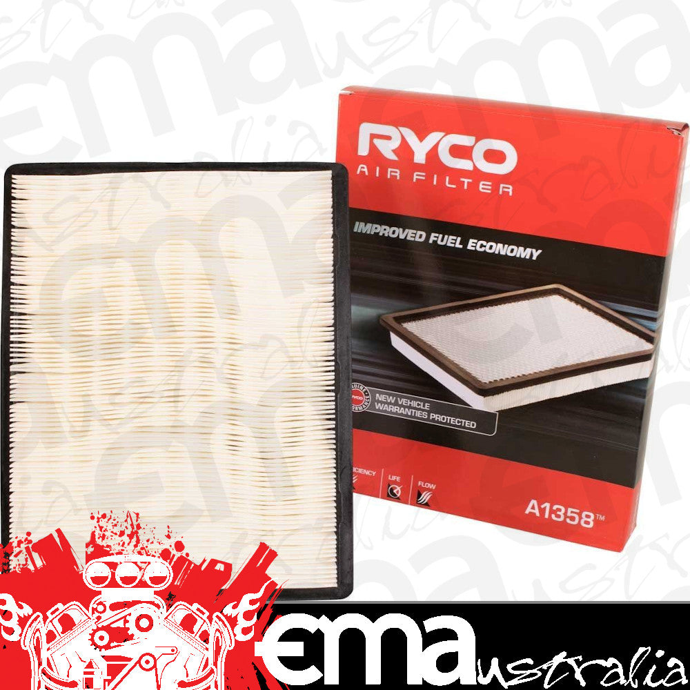 Ryco A1358 Replacement Air Filter Holden Commodore Vt-Vy Crewman Calais Monaro