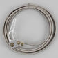 Lokar LK-TR-1200HTR-H  Lk-Tr-1200Htr/H Hi-Teck Bonnet Release Cable Kit Rhs Brushed S/Steel Housing