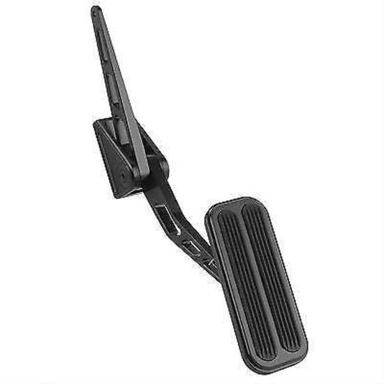 Lokar LK-XBAG-6149   Firewall Mount Accelerator Pedal Black Alloy/Rubber Insert