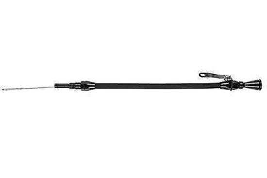 Lokar LK-XED-5001   Chev 5.0/5.7L '80-'96 Midnight Series Braided Engine Dipstick