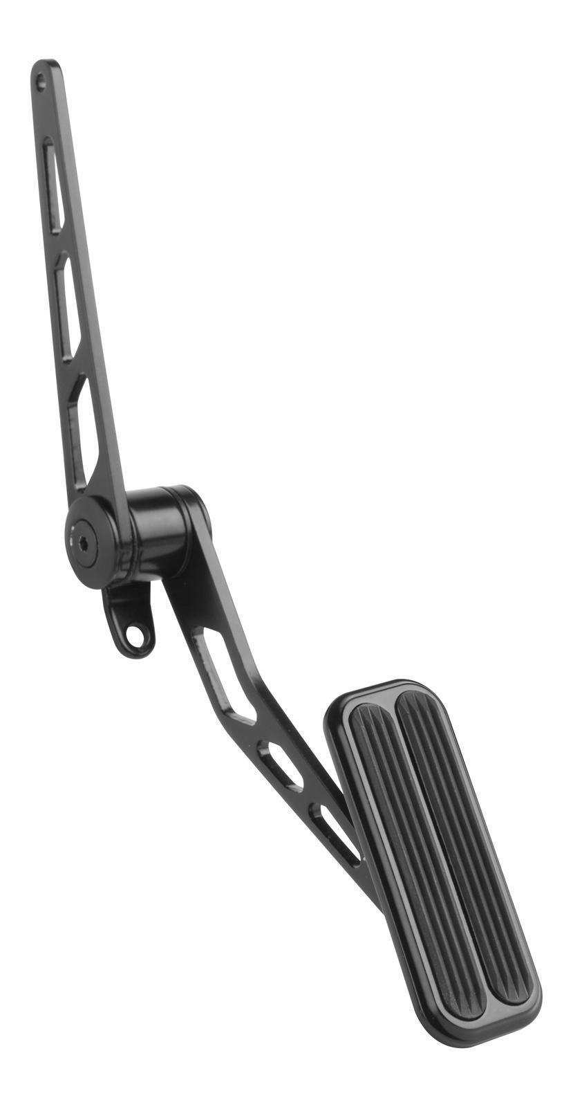 Lokar LK-XSG-6007  Firewall Mount Accelerator Pedal  Black Steel/Rubber Insert