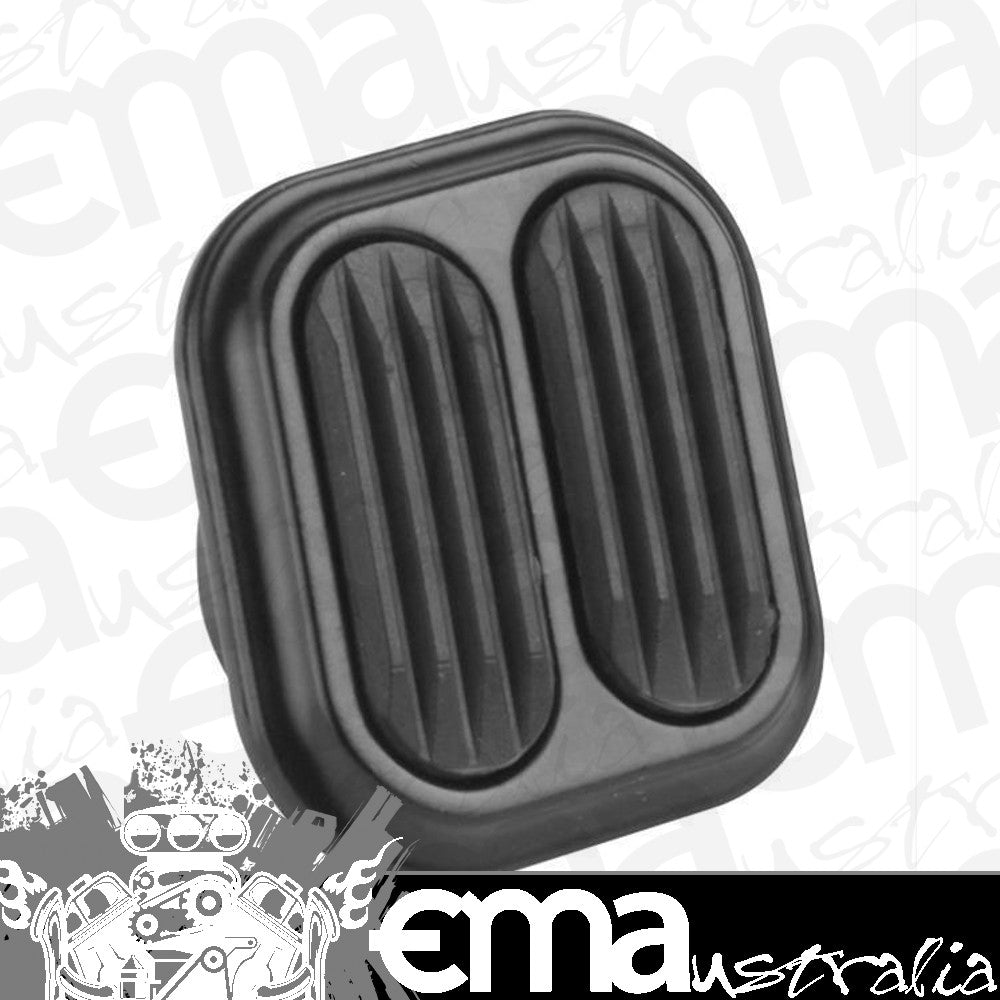 Lokar LK-XSG-6009  Dimmer Switch Cover  Black Steel Rubber Insert