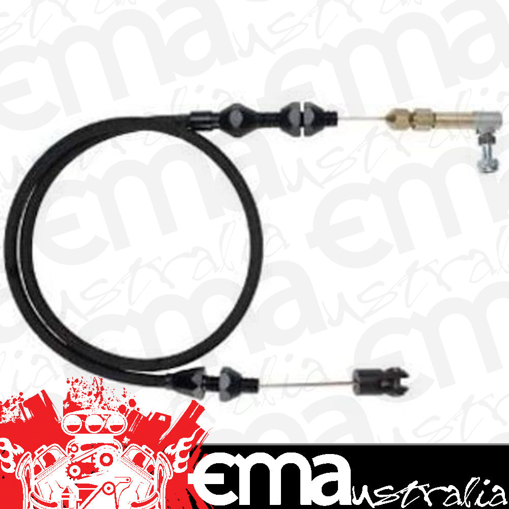Lokar LK-XTC-1000HT48   Hi-Tech Universal 48" Long Throttle Cable Kit Black