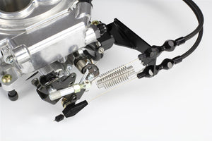Lokar LK-XTCB-40HS   Throttle Cable Bracket Kick Down Lever Stainless Steel Black