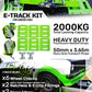 Lock & Load Transport LL-RW22 Lock & Load Rw22 E-Track Complete Kit For Lowered Cars