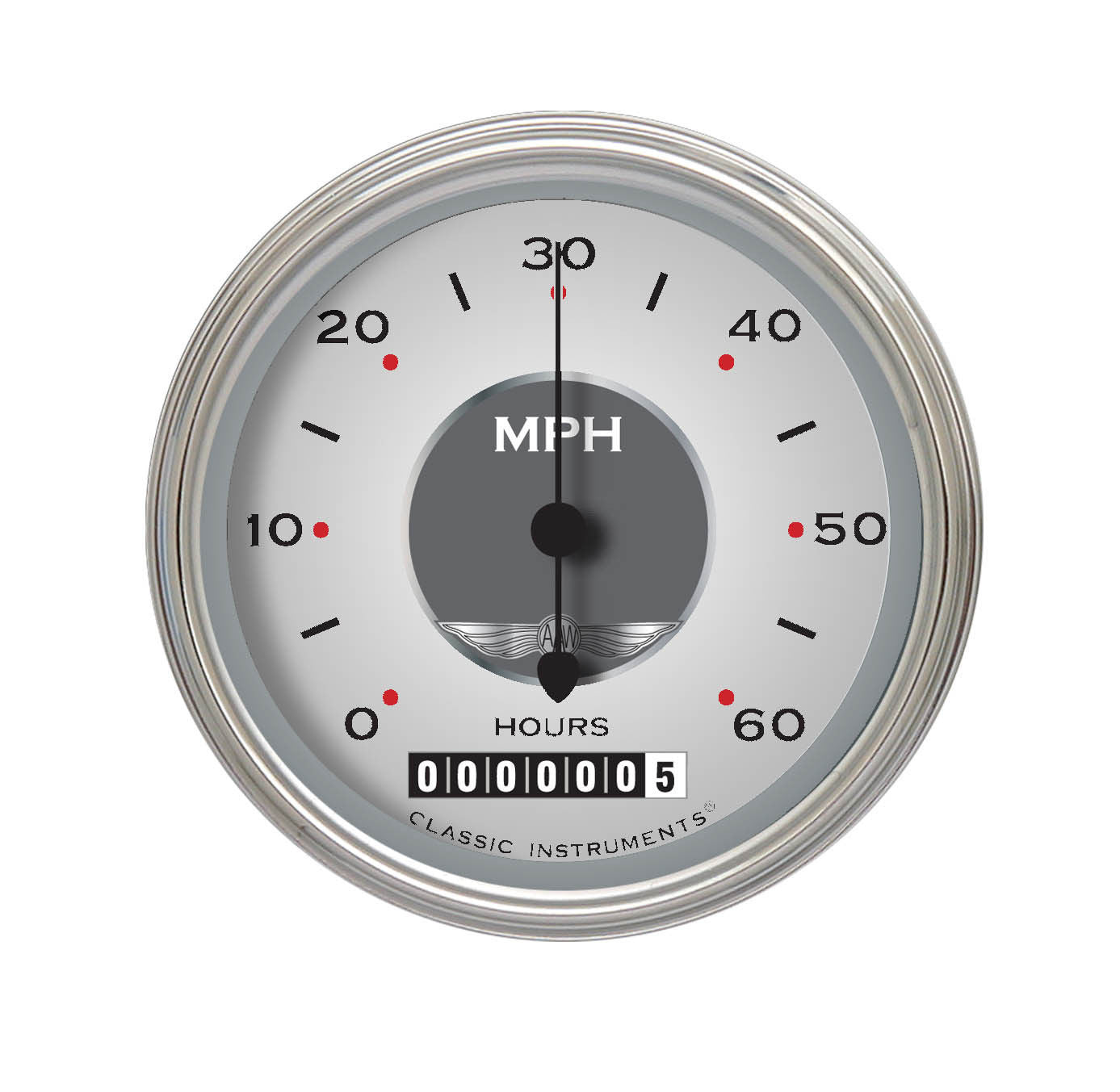 Classic Instruments LSAW Low Speed Speedo, All American