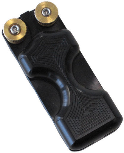 LSM | LSM-FH200BK | Racing Aluminium Dual Feeler Gauge Holder Black 3/16" Pivot