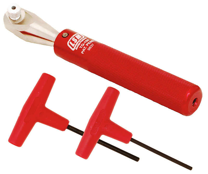 LSM LSM-TQ100KIT Lash Adjuster Torque Wrench 3/8" Drive w/ Hex Keys -Tq100 Kit