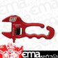 LSM LSMAN-12 Pit Wrench Adjustable -3 an To -12 an Red Anodized