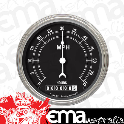 Classic Instruments LSTR Low Speed Speedo, Traditional