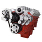 CVF LSX-WRAPTOR-ACO-EWP Chevy LS Serpentine Kit - AC & Alternator w/ Electric Water Pump