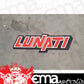 Lunati LT-99003 Vinyl Decal Sticker 10.5"