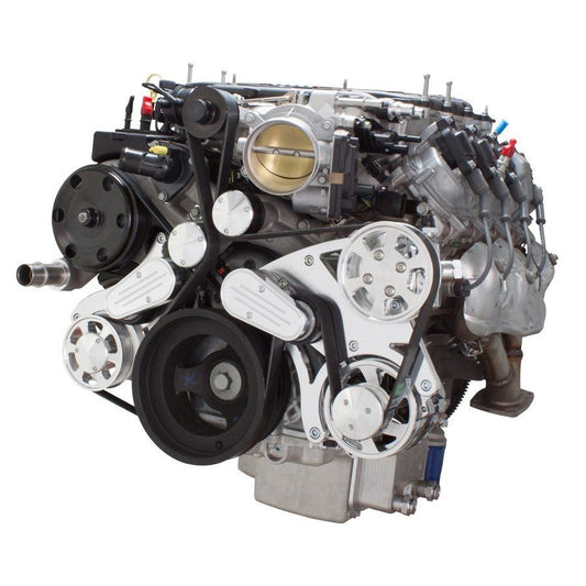 CVF LT4-WRAPTOR-PS Serpentine System for LT4 Supercharged Generation V - Power Steering & Alternator - All Inclusive