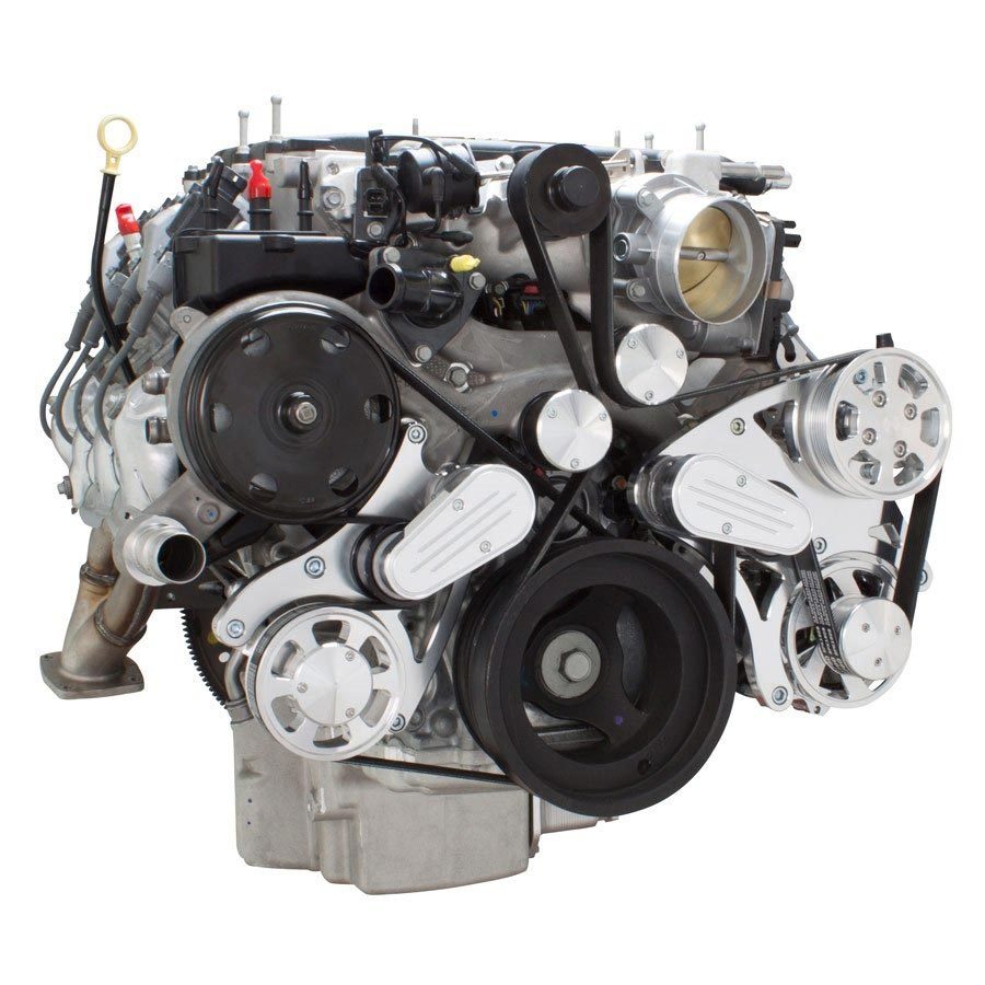 CVF LT4-WRAPTOR-PS Serpentine System for LT4 Supercharged Generation V - Power Steering & Alternator - All Inclusive