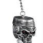 LETHAL THREAT SKULL PISTON KEYRING KEY RING / CHAIN KEYCHAIN KEYS LTS-KC77713