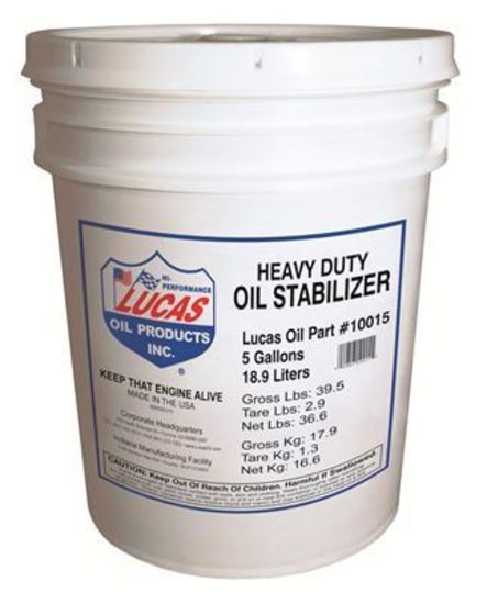 Lucas Oils LUS-10015 H D Oil Stabilizer 5 Gallon Pail