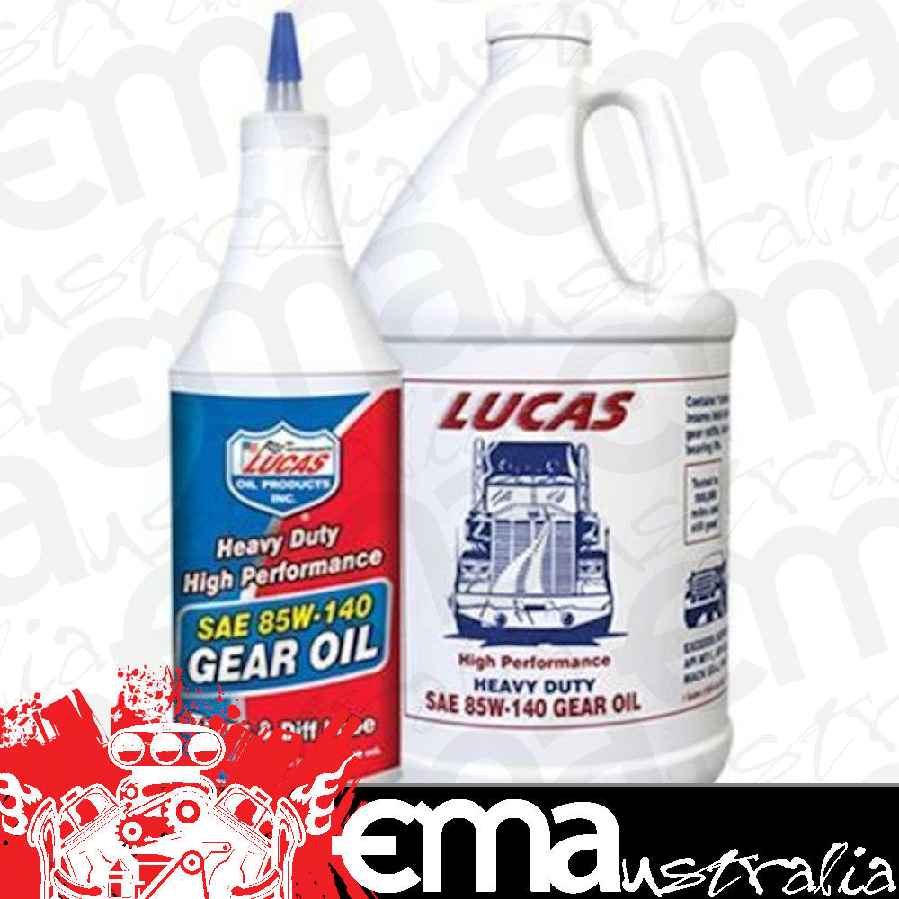 Lucas Oils LUS-10045 SAE 85W-140 Plus H D Gear Oil 1 Gallon