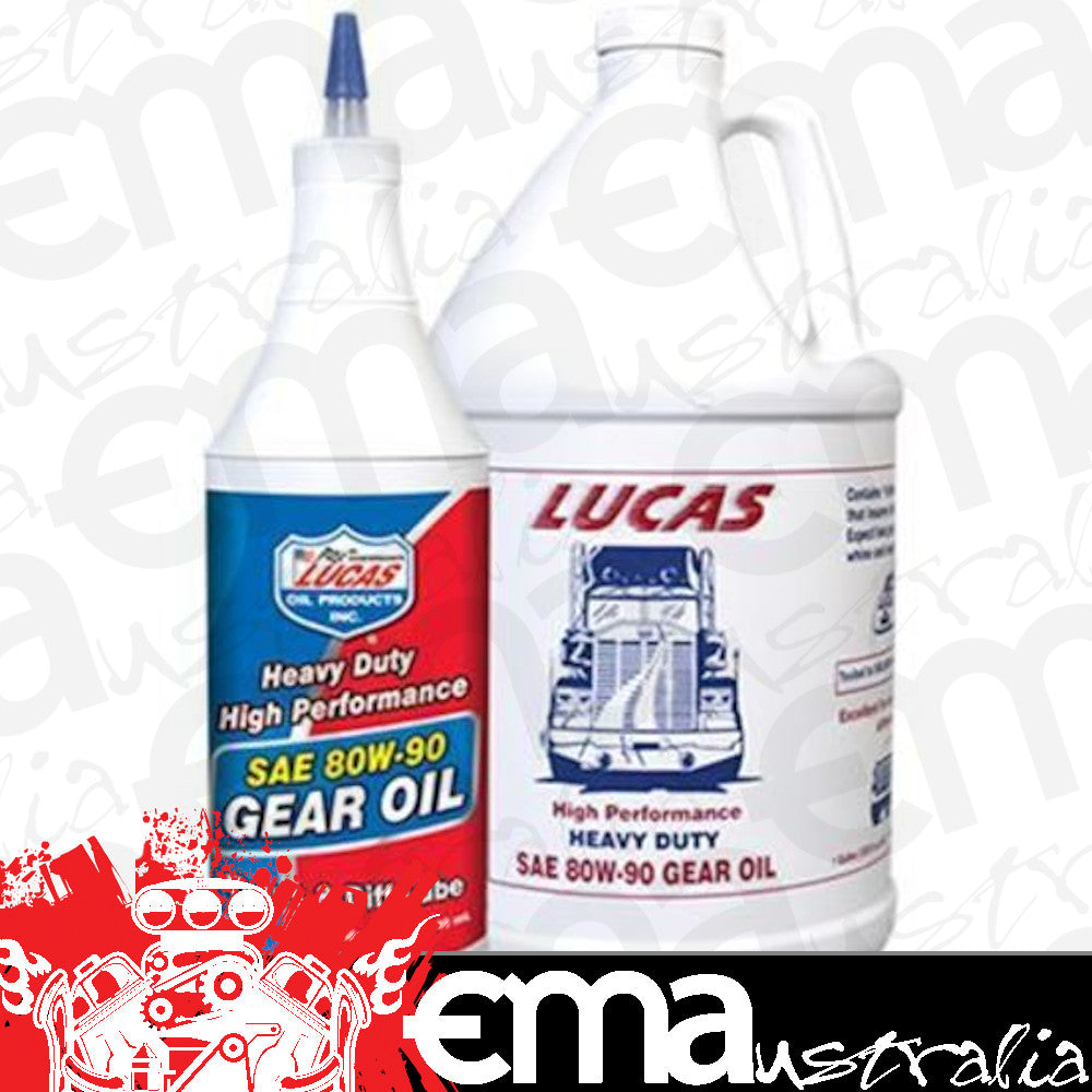 Lucas Oils LUS-10046 SAE 80W-90 Gear Oil 1 Gallon