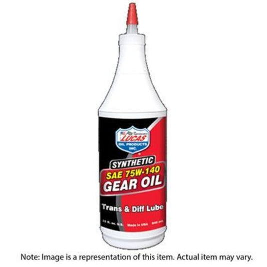 Lucas Oils LUS-10047 Synthetic SAE 75W-90 Trans & Diff Lube 1 Quart