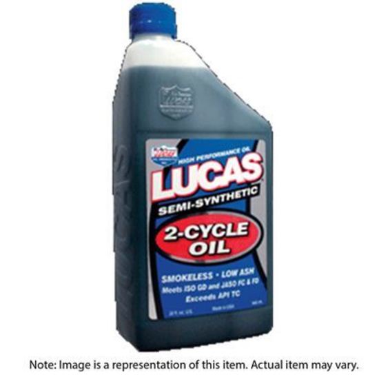 Lucas Oils LUS-10115 Semi-Synthetic 2-Cycle Oil 1 Gallon