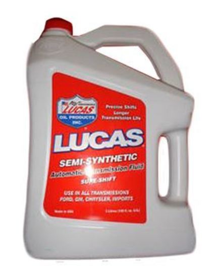 Lucas Oils LUS-10167 Sure-Shift Semi-Syn ATF 5 Liter