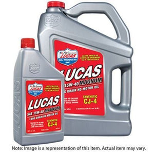 Lucas Oils LUS-10319 Synthetic SAE 15W-40 CJ-4 Truck Oil 55 Gallon Drum