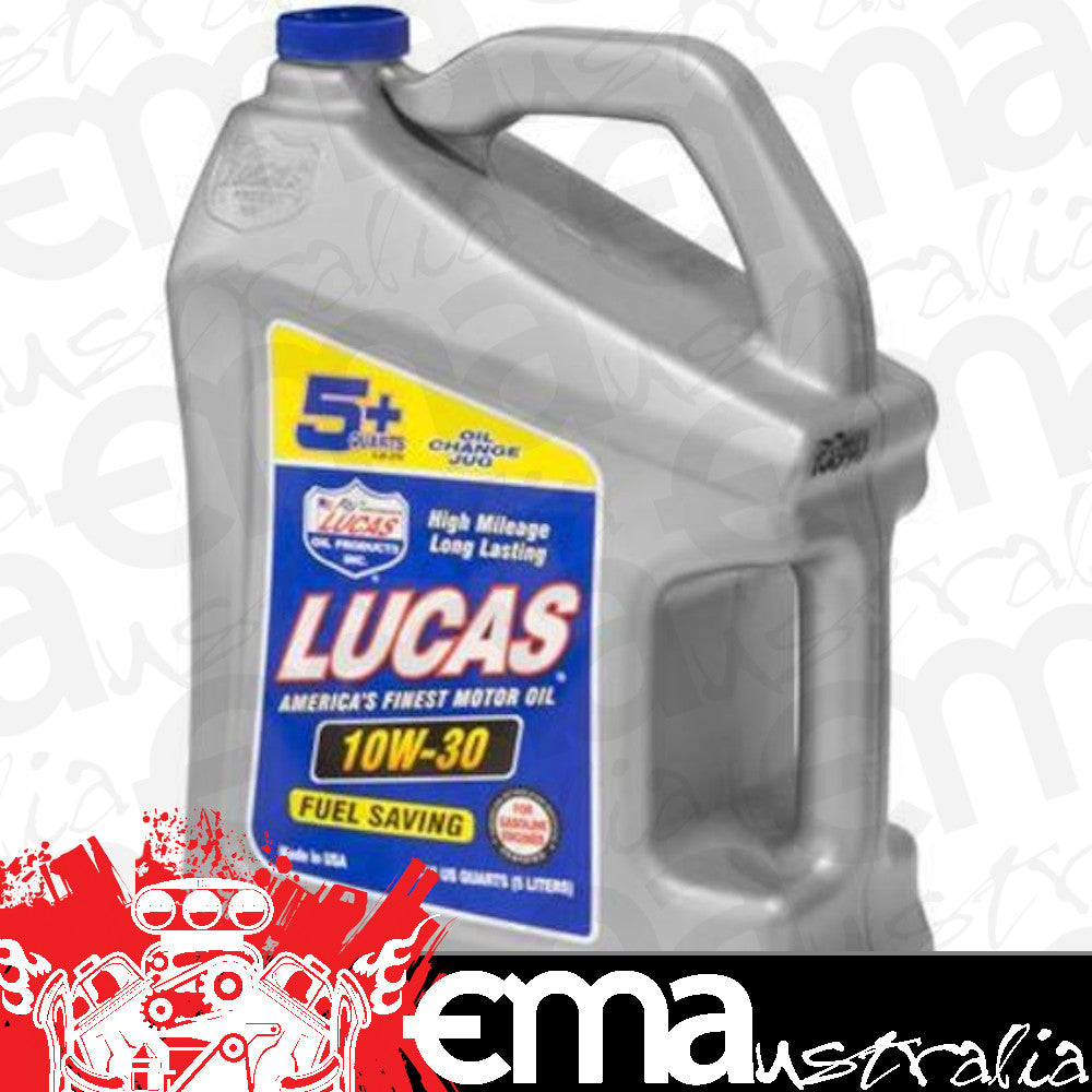 Lucas Oils LUS-10340 SAE 10W-30 Motor Oil 5 Litre