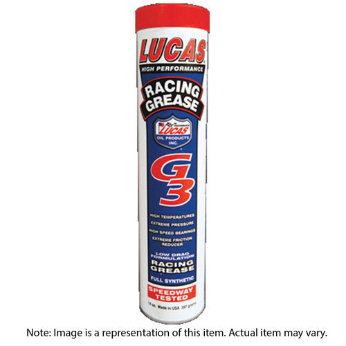 Lucas Oils LUS-10484-10 Synthetic G3 Racing Grease 10x1 14 OZ Cartridge