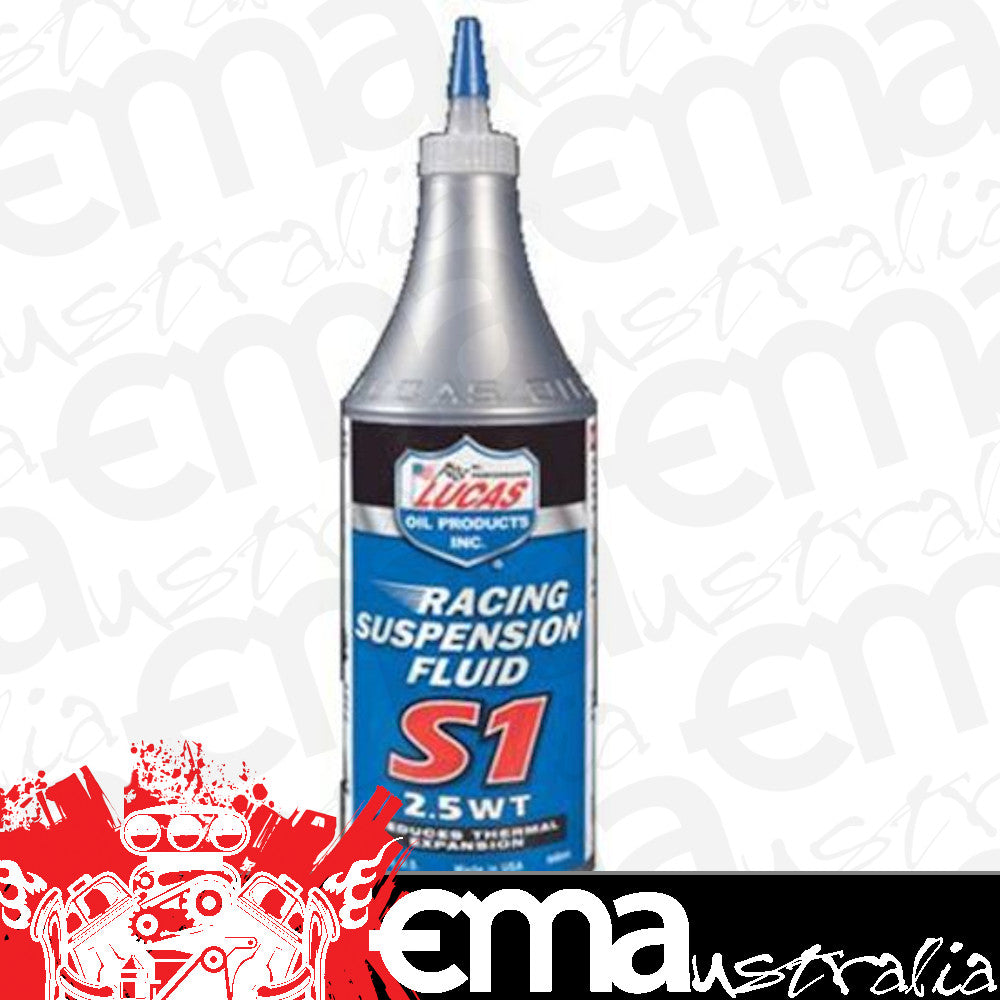 Lucas Oils LUS-10489 Synthetic S2 Racing Supension Fluid 5 wt 1 Quart