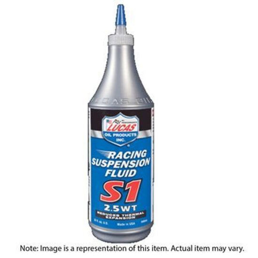 Lucas Oils LUS-10489 Synthetic S2 Racing Supension Fluid 5 wt 1 Quart
