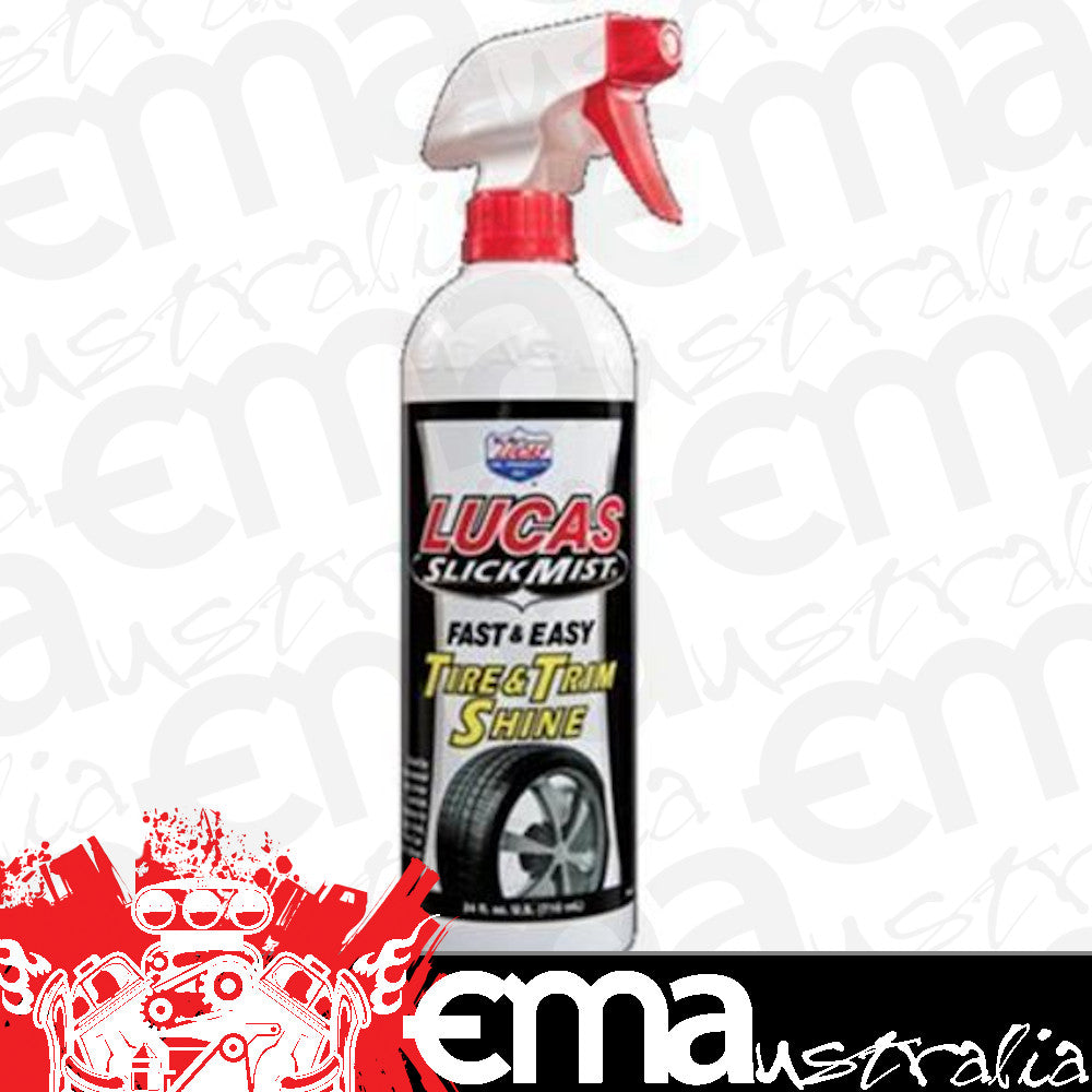 Lucas Oils LUS-10513 Slick Mist Tire & Trim Shine 1 24 Ounce