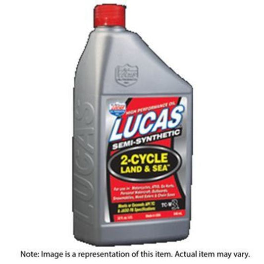 Lucas Oils LUS-10557 Land & Sea 2-Cycle Oil 1 Gallon