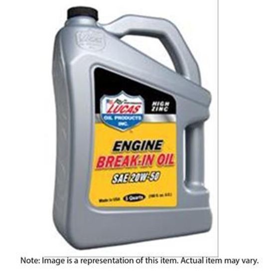 Lucas Oils LUS-10633 SAE 30 Break-In Oil 5 Gallon Pail