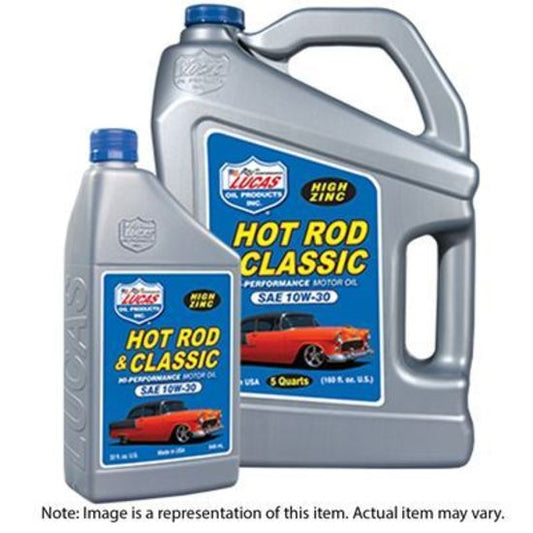 Lucas Oils LUS-10679 SAE 10W-30 Hot Rod Oil 5 Quart