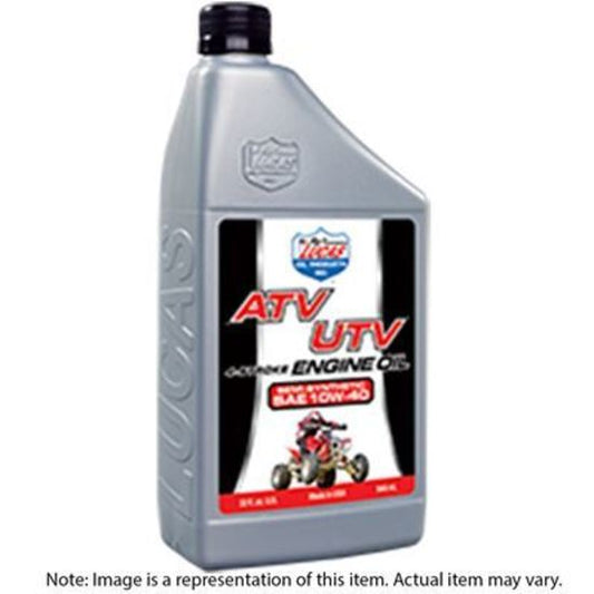 Lucas Oils LUS-10720 Semi-Synthetic SAE 10W-40 ATV Oil 1 Quart