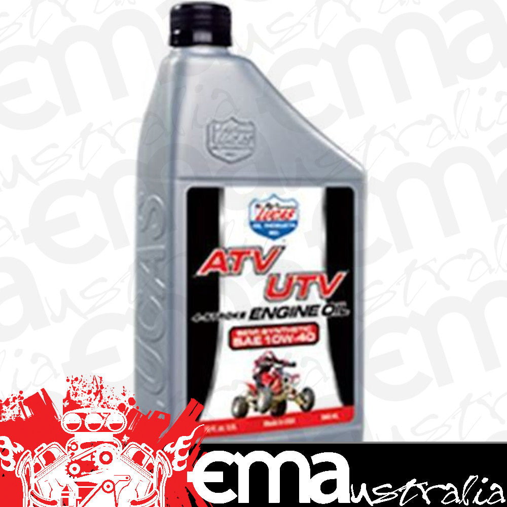 Lucas Oils LUS-10720 Semi-Synthetic SAE 10W-40 ATV Oil 1 Quart
