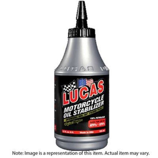 Lucas Oils LUS-10727 Motorcycle Oil Stabilizer 1 12 Ounce